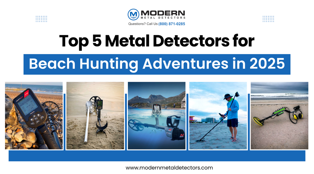 Top 5 Metal Detectors for Beach Hunting Adventures in 2025