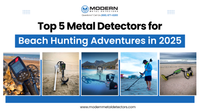 Top 5 Metal Detectors for Beach Hunting Adventures in 2025