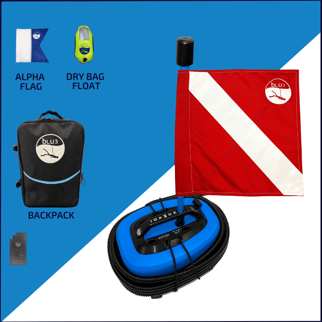 BLU3 Dive Systems Diving & Snorkeling BLU3 Nomad Mini Dive System- No Battery