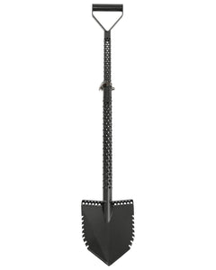 Motley Digging Tools Shovels Black Motley Double Serrated Forest Fox Shovel