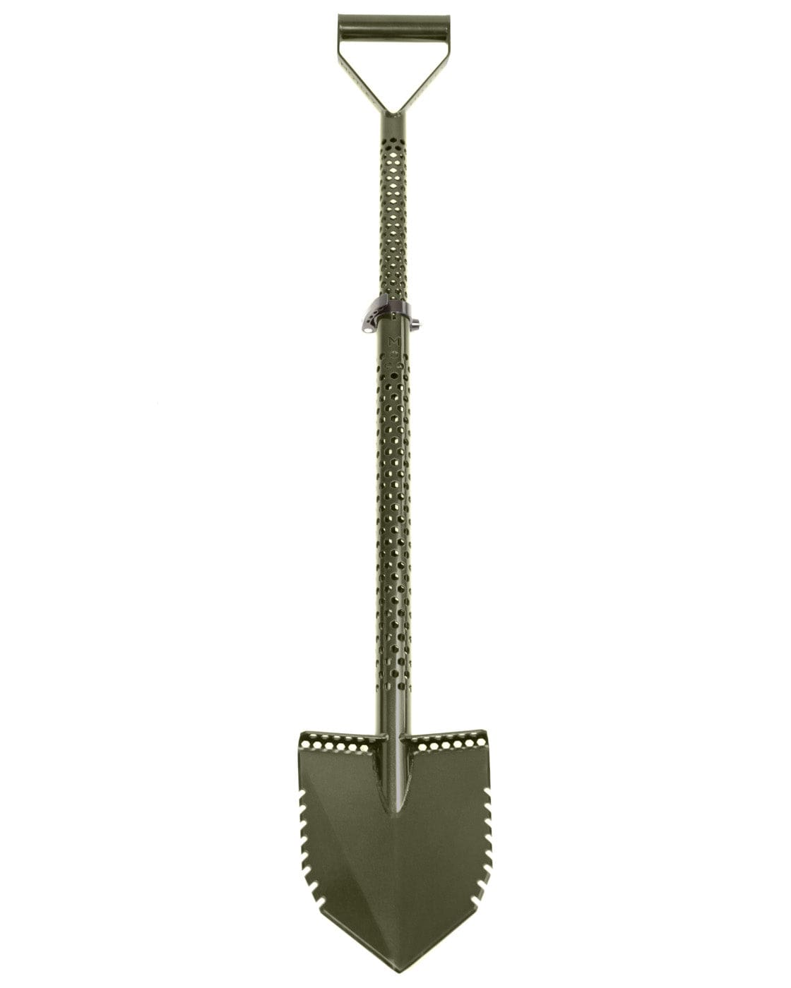 Motley Digging Tools Shovels Green Motley Double Serrated Forest Fox Shovel