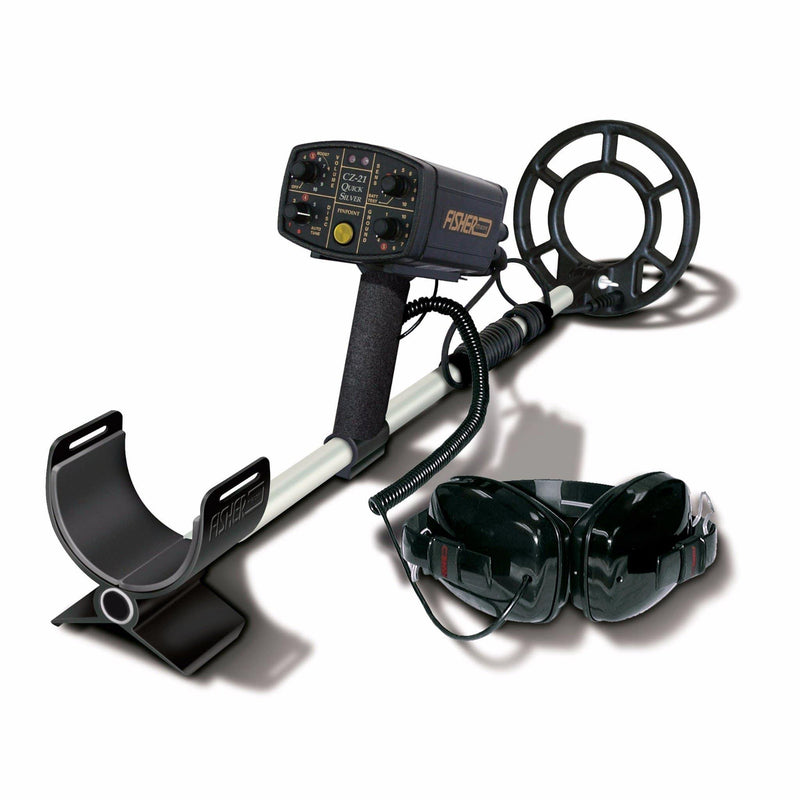 Fisher CZ-21 Metal Detector with 8