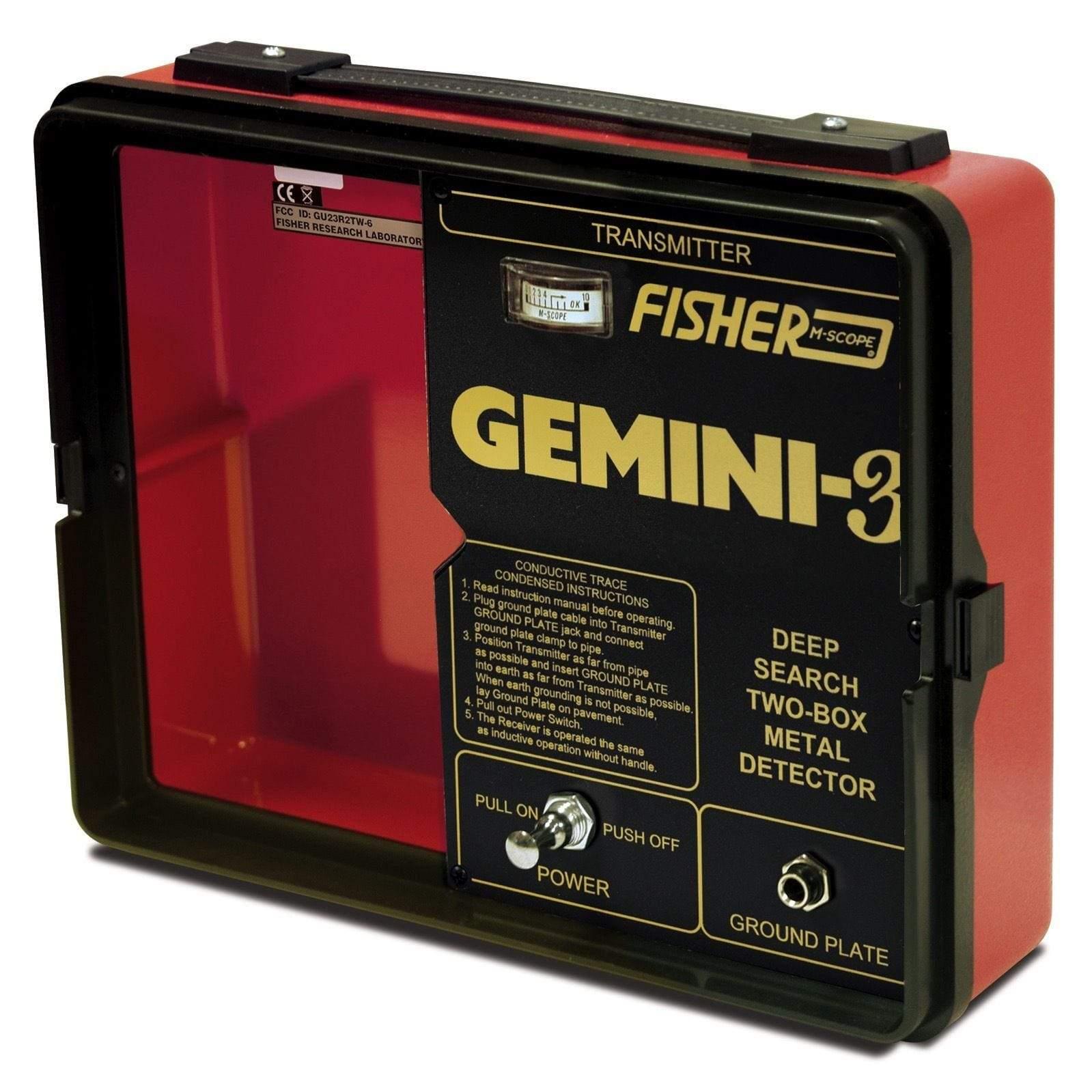 Fisher Gemini 3 Deep Seeking 2 Box Metal Detector