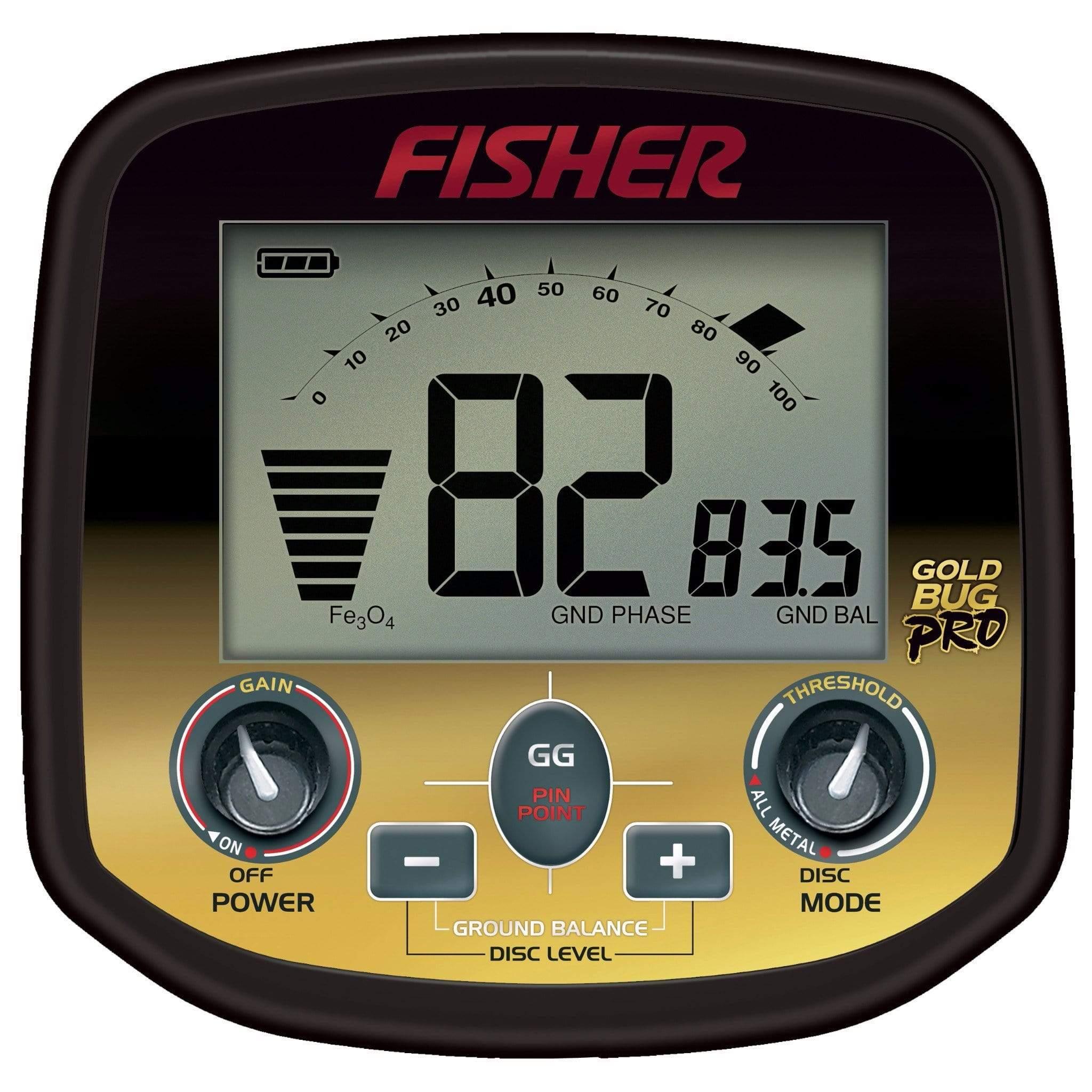Fisher Gold Bug Pro Metal Detector with Multi-Coil Pack