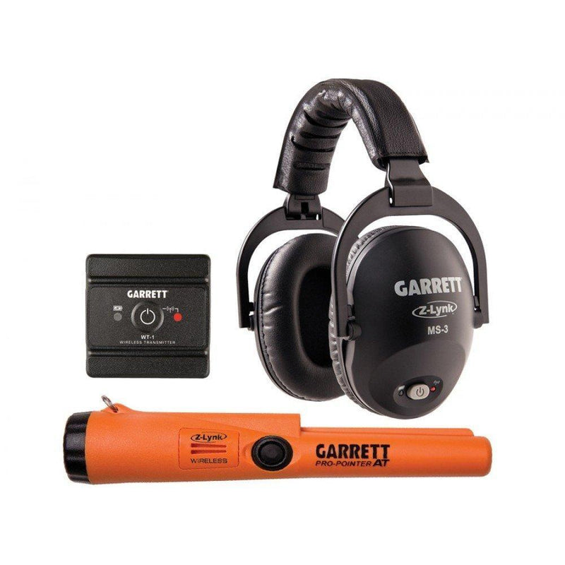 Garrett Pinpointers Garrett Pro Pointer AT Z-Lynk Pinpointer with MS-3 Wireless Headphones