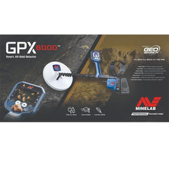 Minelab Gold Metal Detector Minelab GPX 6000 Gold Metal Detector with Free 17" Coil