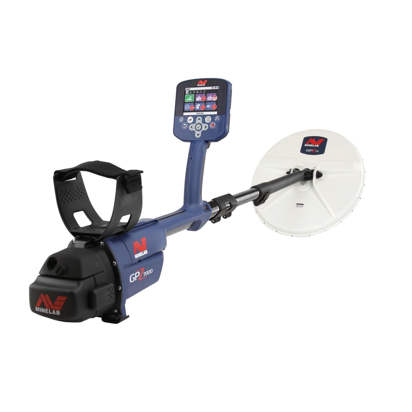 Minelab GPZ 7000 Gold Metal Detector side view