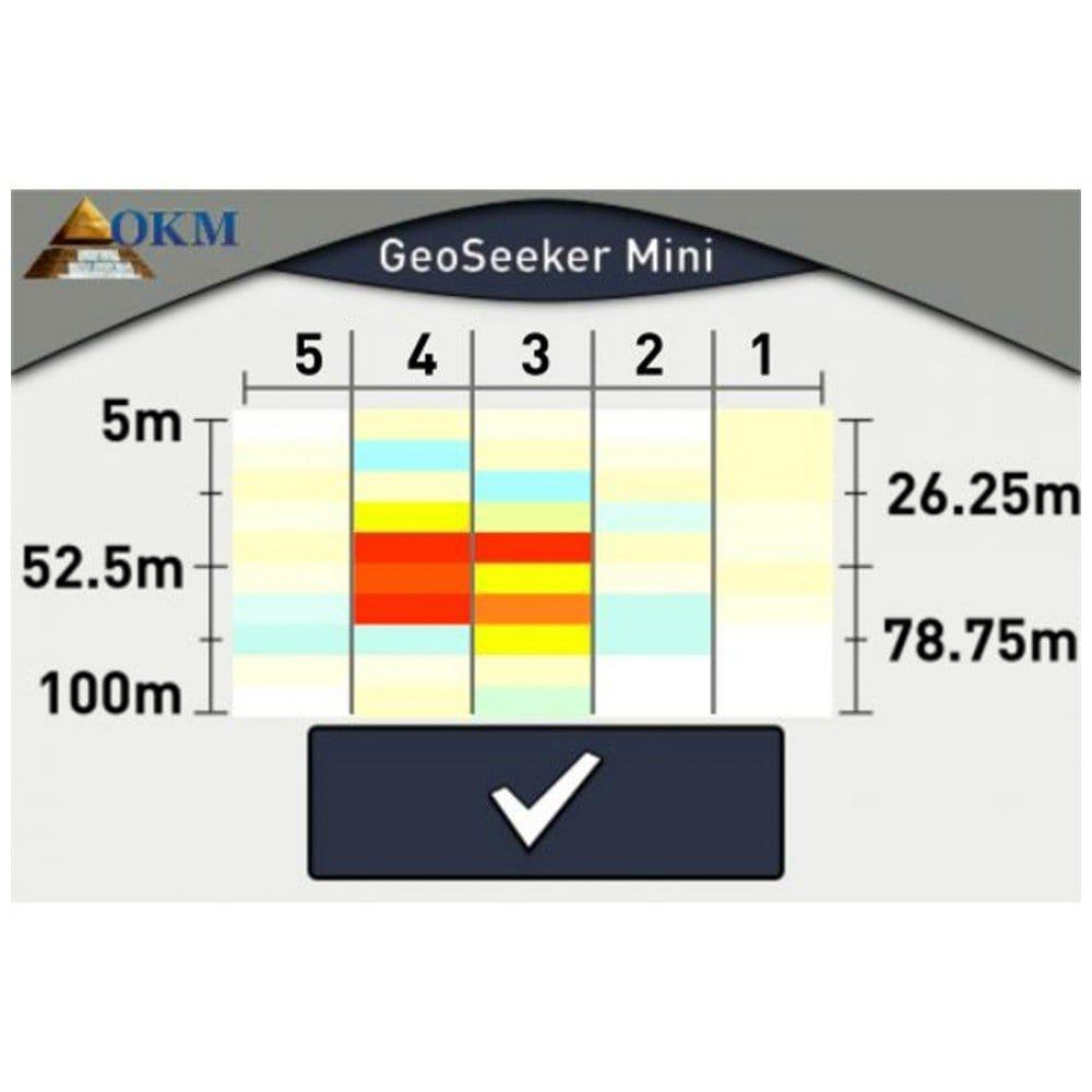OKM 3D Metal Detector OKM GeoSeeker Mini Underground Water and Cavefinder