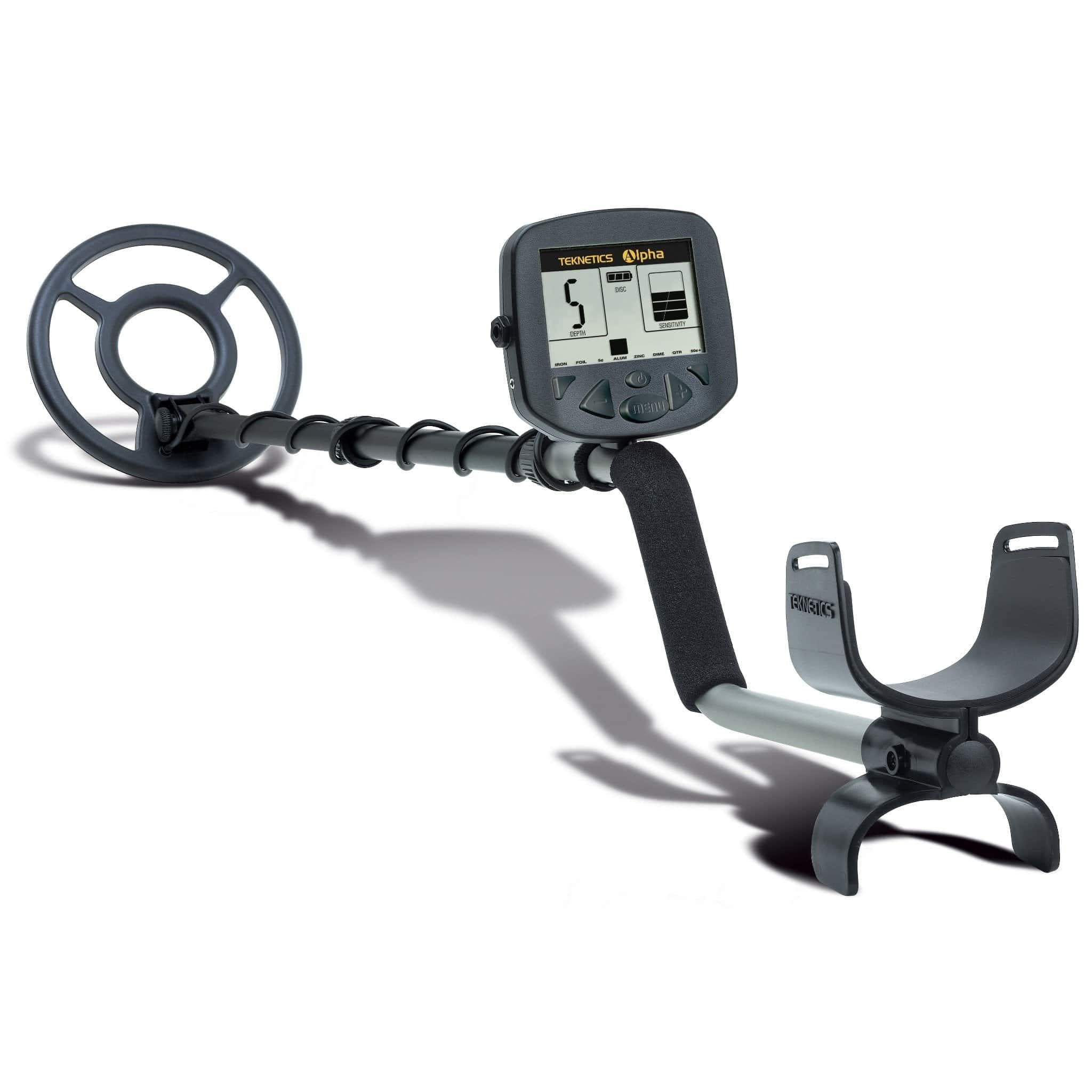 Teknetics Alpha 2000 Metal Detector with 8" Coil