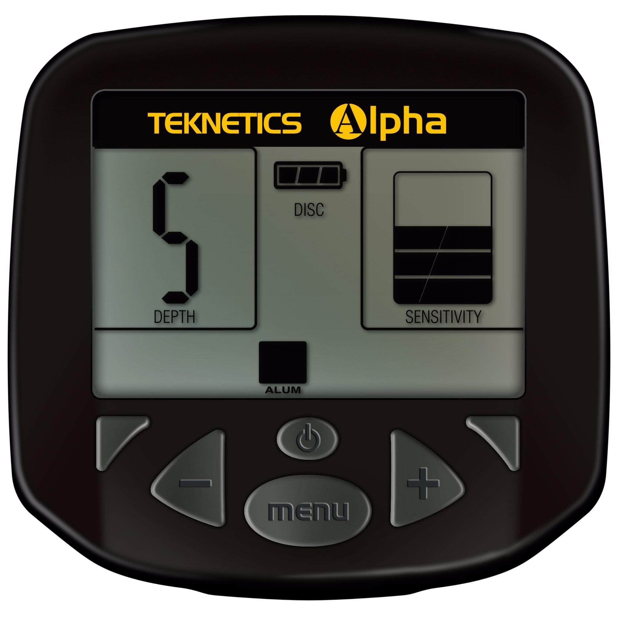 Teknetics Alpha 2000 Metal Detector with 8" Coil