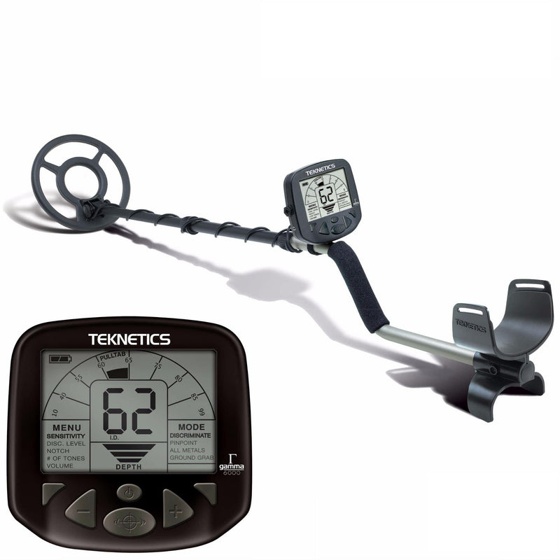 Teknetics Gamma 6000 Metal Detector with 8