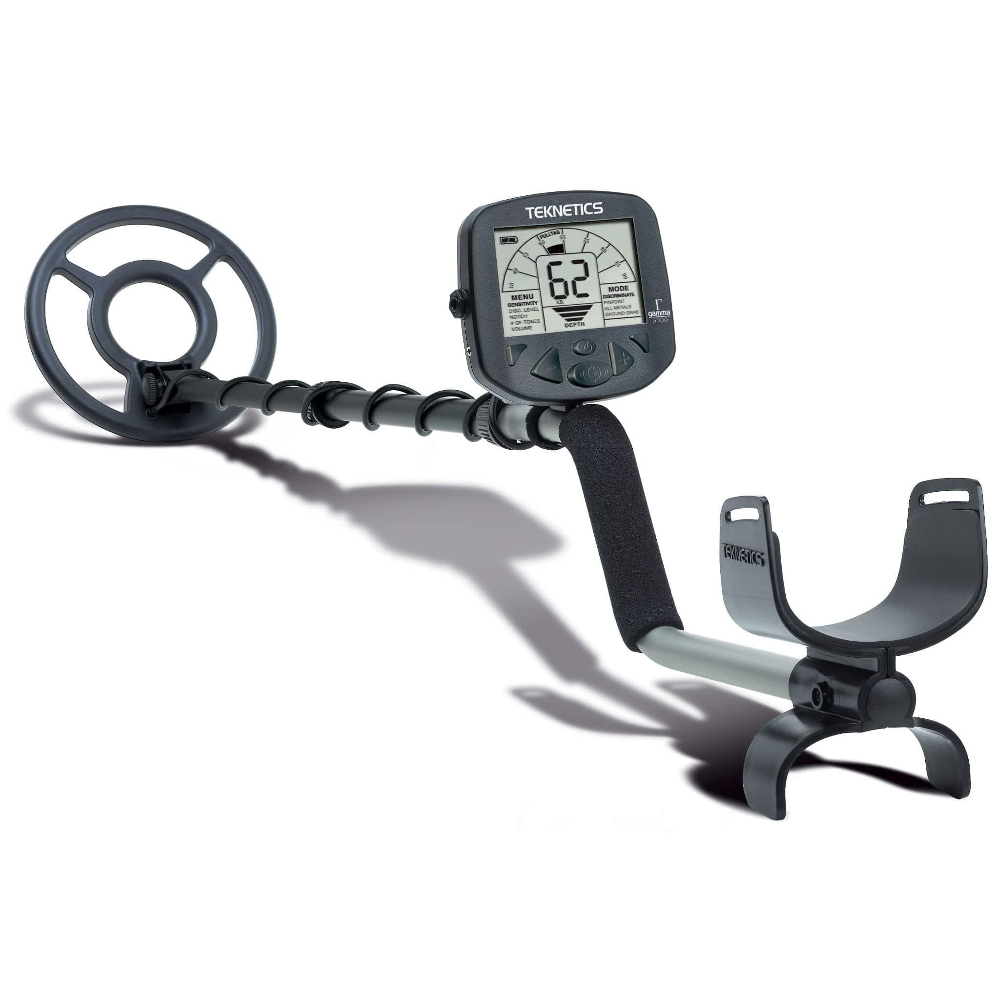Teknetics Gamma 6000 Metal Detector with 8" Coil