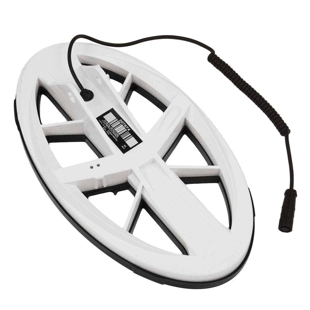 XP Metal Detectors Coils XP Deus 9.5″ x 5″ Elliptical DD HF Search Coil with Cover, Lower Shaft & Parts