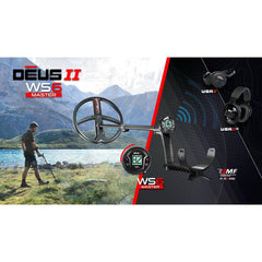 XP Metal Detectors Metal Detector XP Deus II WS6 Master Metal Detector with 11" Coil