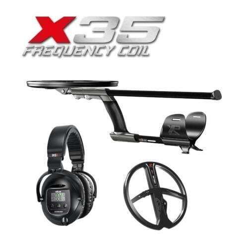 XP Metal Detectors Metal Detector XP Deus with 9” X35 Coil and WS5 Headphones