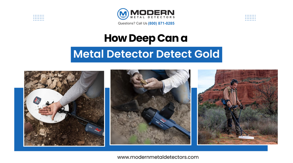 How Deep Can a Metal Detector Detect Gold?