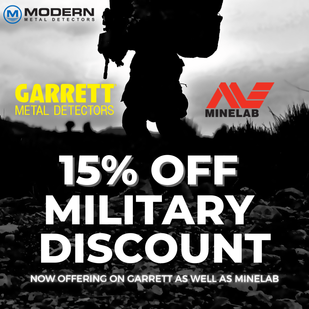 Metal Detectors Military Discount