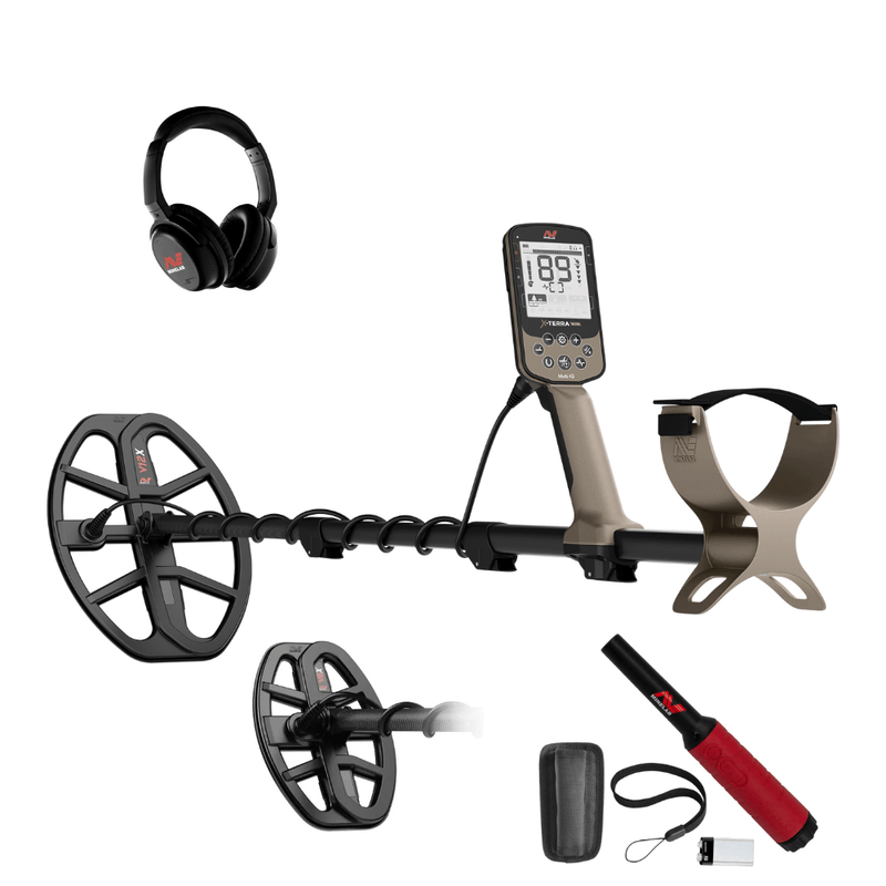 Minelab X-Terra Elite Expedition Pack Metal Detector