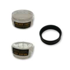 Gold Cube Metal Detector Classifier Ring & Two Jars Golden Rule
