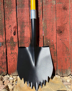 Krazy Beaver Tools Recovery Gear, Camping gear, Shovel, Camping Krazy Beaver Shovel (Black Textured Head / Yellow Handle 45635)