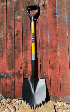 Krazy Beaver Tools Recovery Gear, Camping gear, Shovel, Camping Krazy Beaver Shovel (Black Textured Head / Yellow Handle 45635)
