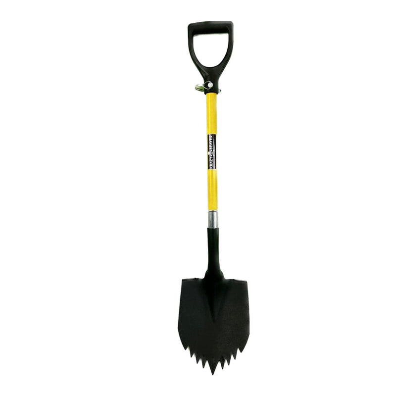 Krazy Beaver Tools Recovery Gear, Camping gear, Shovel, Camping Krazy Beaver Shovel (Black Textured Head / Yellow Handle 45635)