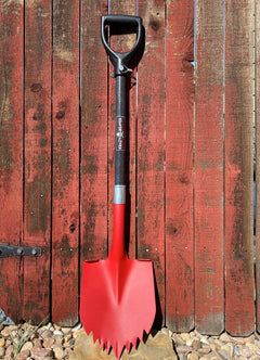 Krazy Beaver Tools Recovery Gear, Camping gear, Shovel, Camping Krazy Beaver Shovel (Textured Red Head / Black Handle 45636)