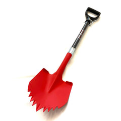 Krazy Beaver Tools Recovery Gear, Camping gear, Shovel, Camping Krazy Beaver Shovel (Textured Red Head / Black Handle 45636)