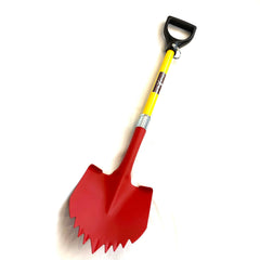 Krazy Beaver Tools Recovery Gear, Camping gear, Shovel, Camping Krazy Beaver Shovel (Textured Red Head / Yellow Handle 45637)