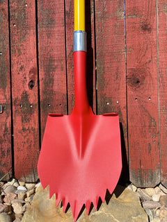 Krazy Beaver Tools Recovery Gear, Camping gear, Shovel, Camping Krazy Beaver Shovel (Textured Red Head / Yellow Handle 45637)
