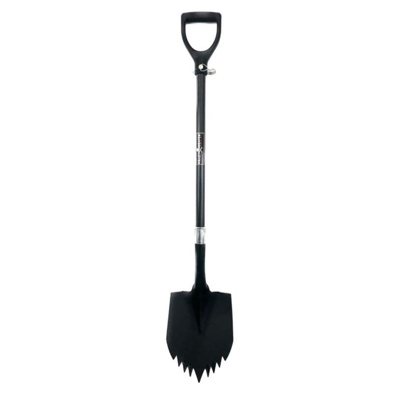 Krazy Beaver Tools Recovery Gear, Camping gear, Shovel, Camping Krazy Beaver Shovel XL (Black Textured Head / Black Handle)