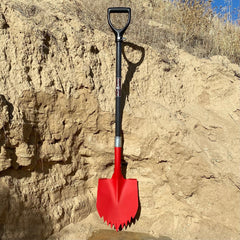Krazy Beaver Tools Recovery Gear, Camping gear, Shovel, Camping Krazy Beaver Shovel XL (Red Textured Head / Black Handle)