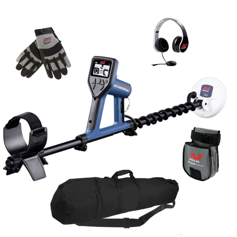 Minelab Gold Metal Detector Regular with Gifts Minelab Gold Monster 1000 Gold Metal Detector
