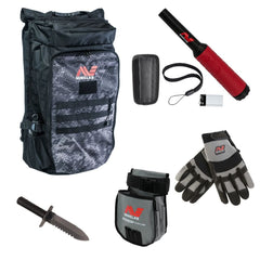 Minelab Metal Detector Minelab X-Terra Elite Expedition Pack Metal Detector -  Ultimate Hunting Bundle