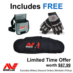 Modern Metal Detectors Free Detecting Gifts - (Excludes Military Discount Orders. Brands Policy)