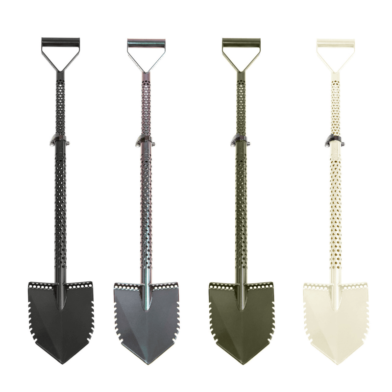 Motley Digging Tools Shovels Motley Double Serrated Forest Fox Shovel