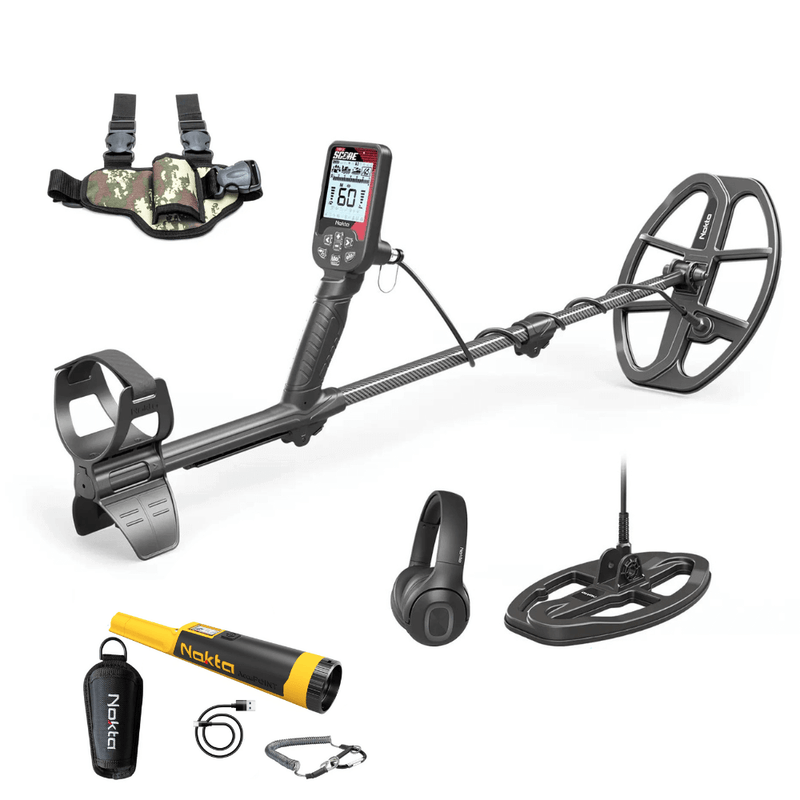 Nokta Metal Detectors Nokta Triple Score 3 Pro-Pack Metal Detector