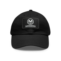 Printify Hats Black / Rectangle / One size Modern Metal Detectors Hat with Leather Patch