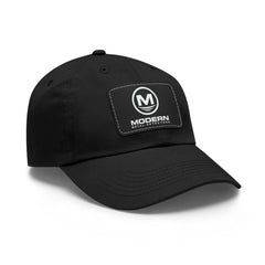 Printify Hats Black / Rectangle / One size Modern Metal Detectors Hat with Leather Patch