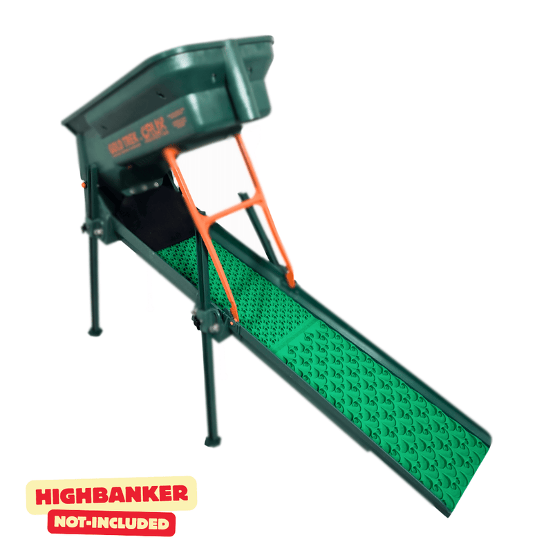 Prospectors Dream Gold Highbanker 6x32 Micro/Mini Dredge Sluice Dream Mat - Upgrade Kit for Crux Gold Trek Ultralight Backpack Highbankers