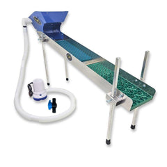 Prospectors Dream Gold Highbanker Micro-Combo - 18" Legs & Pump 6X42 Highbanker Sluice Box with Double Dream Mat | Gold Mining Equipment