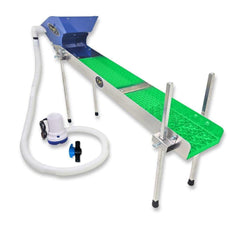 Prospectors Dream Gold Highbanker Micro-Combo - 18" Legs & Pump 6X42 Highbanker Sluice Box with Double Dream Mat | Gold Mining Equipment