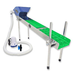 Prospectors Dream Gold Highbanker Micro-Mini - 18" Legs & Pump 6X42 Highbanker Sluice Box with Double Dream Mat | Gold Mining Equipment