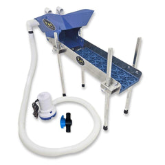 Prospectors Dream Gold Highbanker Mini - 18" Legs & Pump 6X24 Highbanker Sluice Box with Dream Mat | Gold Mining Equipment