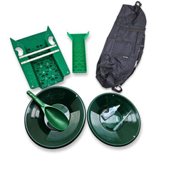 Prospectors Dream Gold Pan Kit 9-Piece Expedition Gold Prospecting Kit