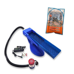 Prospectors Dream Gold Sluice Box Blue / Blue + Rocker Box The Boss Clean Up Sluice Kit - Micro (2nd Gen) + Bering Sea Paydirt