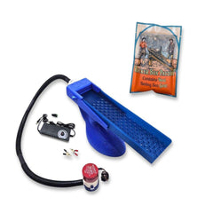 Prospectors Dream Gold Sluice Box Blue / Blue + Rocker Box The Boss Clean Up Sluice Kit - Micro (2nd Gen) + Bering Sea Paydirt