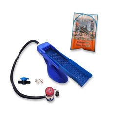 Prospectors Dream Gold Sluice Box Blue / Blue + Rocker Box The Boss Clean Up Sluice Kit - Micro (2nd Gen) + Bering Sea Paydirt