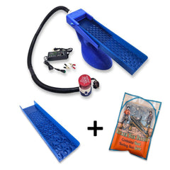 Prospectors Dream Gold Sluice Box Blue Combo/Micro + Rocker Box Value Bering Sea Paydirt Bundle - The Boss Clean Up Sluice Kit - Combo + Micro
