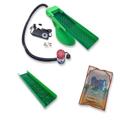 Prospectors Dream Gold Sluice Box Green Combo/Micro + Bucket Line Value Bering Sea Paydirt Bundle - The Boss Clean Up Sluice Kit - Combo + Micro